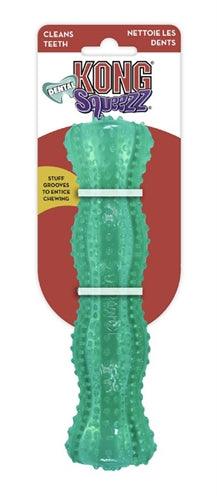 Kong Squeezz Dental Stick Mint Green - Chew toy to fill with snacks - Image 3