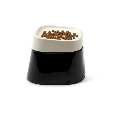Savic Ergo Cube Food Bowl Cream / Black - Image 3