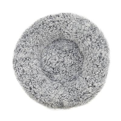 Rosewood Dog Bed Silver Fluff Gray - Soft dog cushion - Image 2