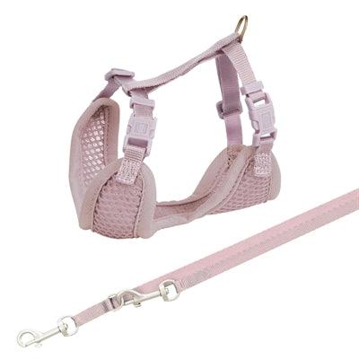 Trixie Junior Puppy Harness With Leash Lila – Harness + leash combination XS to S