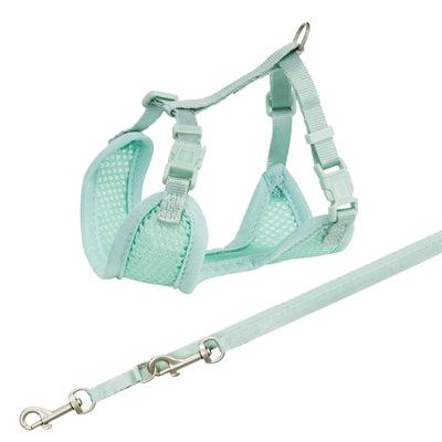 Trixie Junior Puppy Harness with Leash Mint – Harness + leash combination for puppies XS to S