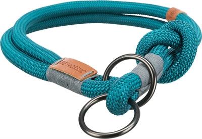 Trixie Dog Collar Be Nordic Half-Slip Petrol/Light Gray - various sizes - Image 3
