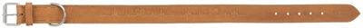 Trixie Rustic Greased Leather Collar Heartbeat Brown - 38-47 x 4 cm (Size M) - Image 2