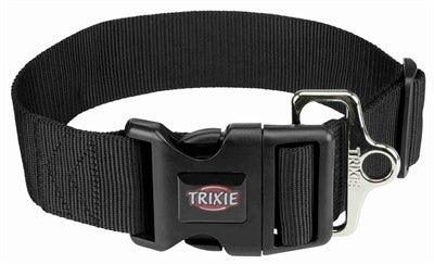 Trixie Dog Collar Premium Black - Available in 8 sizes - Image 2