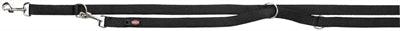 Trixie Dog Leash Premium Adjustable Two-Layer Black – 200 cm long