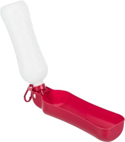 Trixie Dog Water Bottle – 700 ml – With Foldable Water Bowl and Carabiner Hook