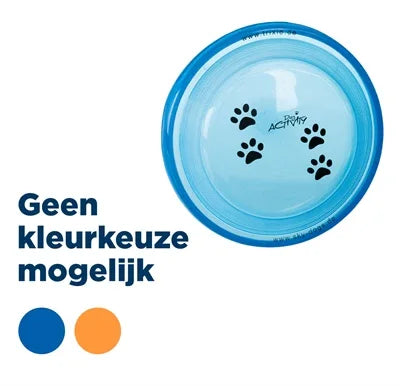 Trixie Dog Disc Plastic, Suitable for Competitions, Assorted - Available individually or in packs of 3. - Image 2