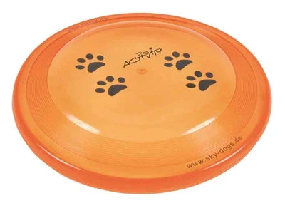 Trixie Dog Disc Plastic, Suitable for Competitions, Assorted - Available individually or in packs of 3. - Image 3