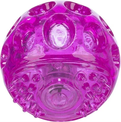 Trixie Floating TPR Light-Up Ball (No Sound) Pink - Image 1