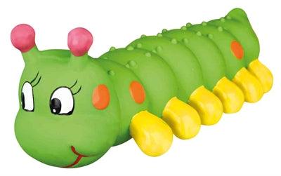 Trixie Caterpillar Latex / Polyester Fleece Green - For hours of fun - Image 1
