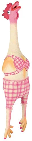 Trixie Chicken in Bikini with Animal Sound Latex / Polyester Fleece - Image 1