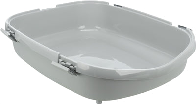 Trixie Primo Cat Litter Box with Edge Gray/White - Image 3