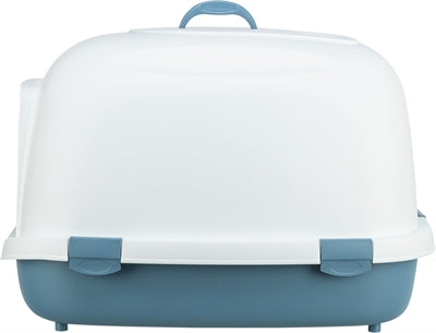 Trixie Cat Litter Box Primo Xxl Top With Hood Blue / White - Image 3