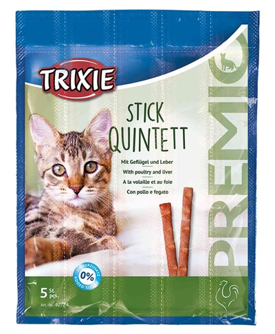 Trixie Premio Stick Quintet Poultry/Liver - Image 2