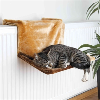 Trixie Radiator Hanging Bed, Plush, White - Image 3