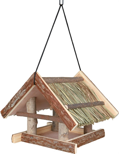 Trixie Hanging Bird Feeder, Natural Bark - Image 2