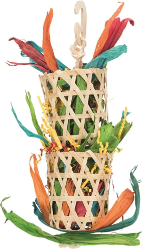 Trixie Bird Nature Toys on Sisal Cord Palm Leaf / Cornflakes - Image 2