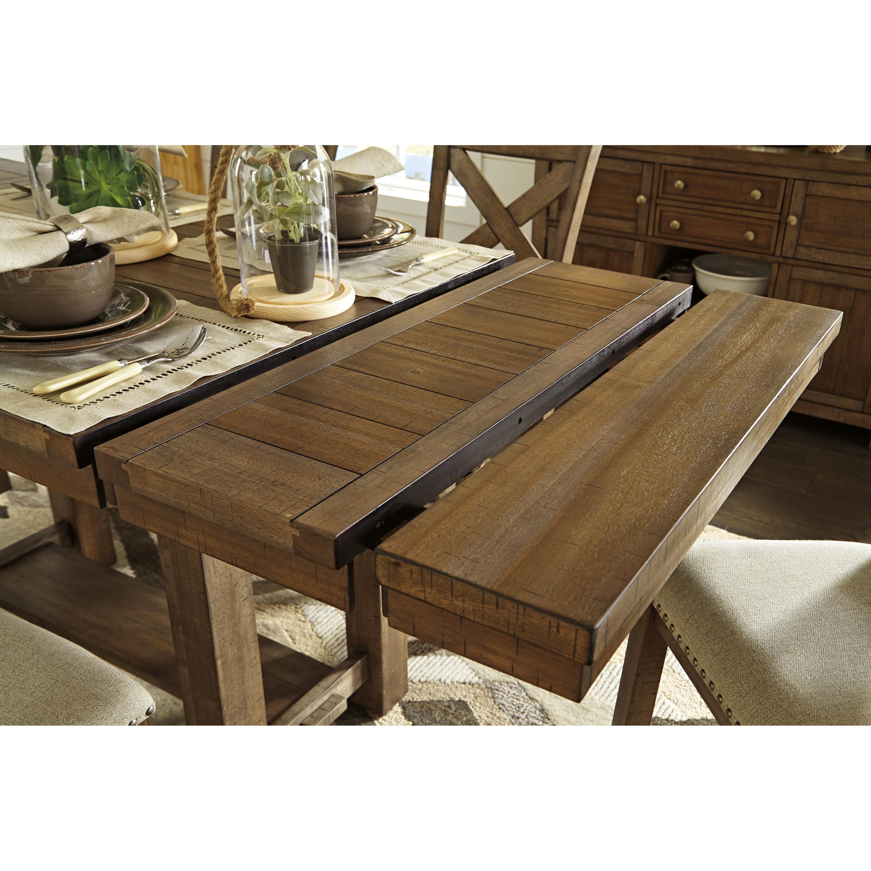 Signature Design by Ashley Moriville Counter Height Dining Table with Pedestal Base D631-32 - Image 3