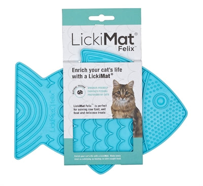 Lickimat Cat Felix Turquoise - Image 2