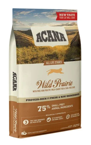 Acana Cat Wild Prairie – Natural grain-free cat food with meat, fish and eggs