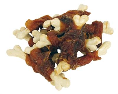 Wanpy Oven-Roasted Chicken Jerky / Calcium Bone Twists - Image 3