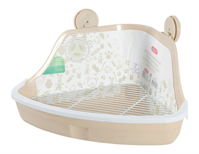 Zolux Corner Toilet for Rodents, Beige