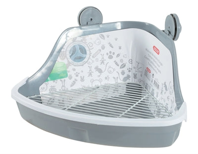 Zolux Corner Toilet for Rodents, Grey