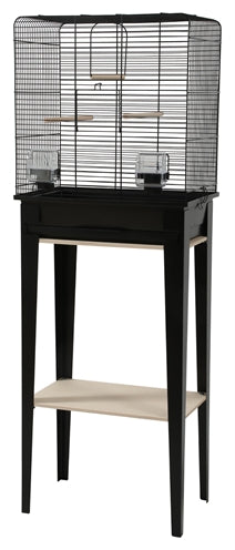 Zolux Birdcage Chic Loft with Stand, Black - Image 3