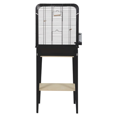 Zolux Birdcage Chic Loft with Stand, Black