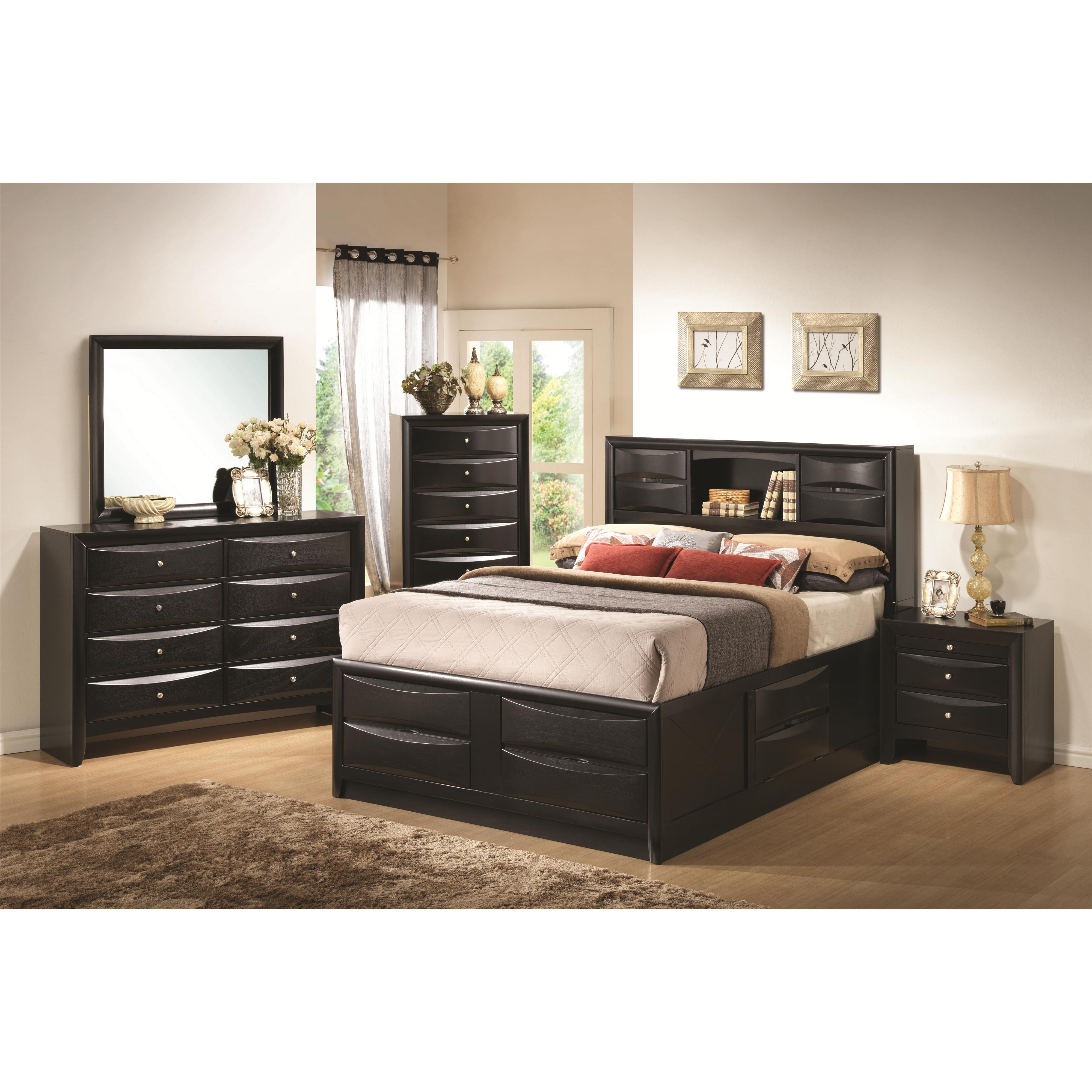 Coaster Furniture Briana 202701KE 6 pc King Bedroom Set with Storage - Image 1