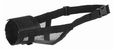 Trixie Muzzle Polyester With Mesh Insert Black - Image 3