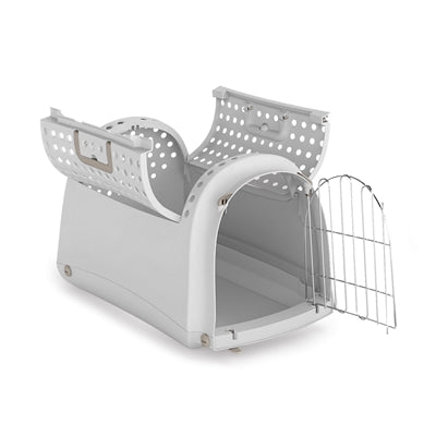Imac Linus Cabrio Travel Carrier, Light Grey