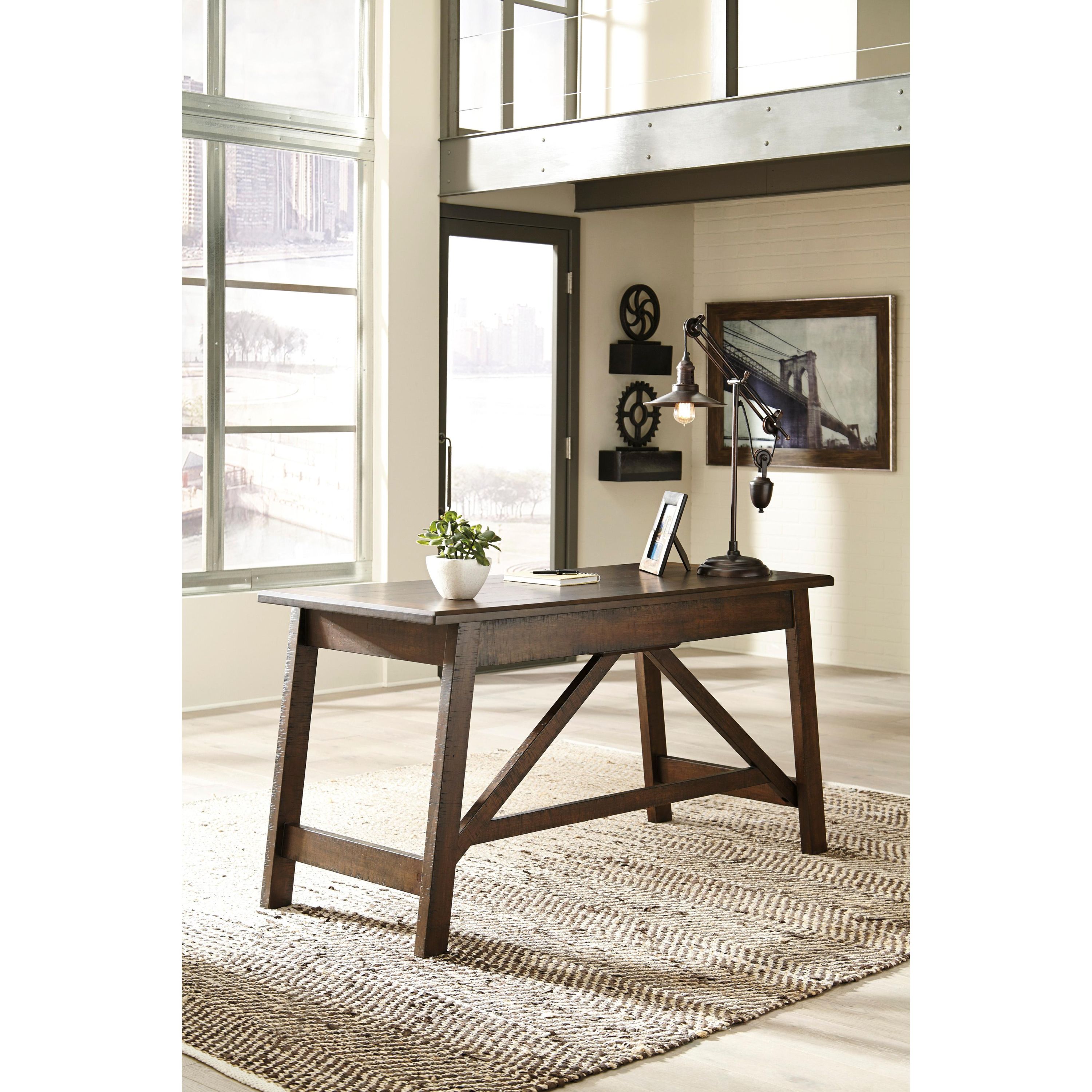 Signature Design by Ashley Baldridge H675-44 Home Office Large Leg Desk - Image 3