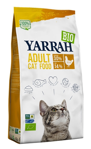 Yarrah Cat Organic Chicken Dry Food – Organic cat food with chicken – 2.5 kg - Image 1