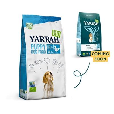 Yarrah Dog Organic Chicken Kibble - Complete organic food for puppies - 2 kg bag - Image 1