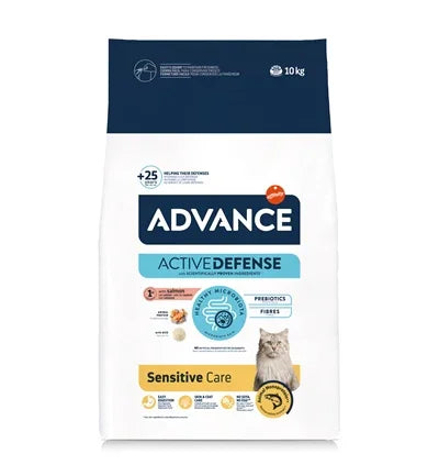 Advance Cat Adult Sensitive Salmon – Cat food for sensitive stomachs and skin