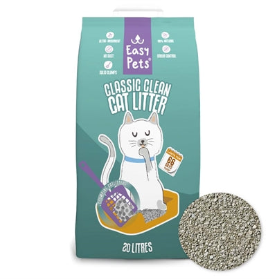 Easypets Classic Clean Clumping Cat Litter
