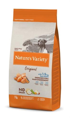 Natures Variety Original Adult Mini Salmon - Grain-free dog food - 1.5 kg or 7 kg bag - Image 2