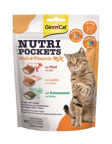 Gimcat Nutri Pockets Malt-Vitamin Mix