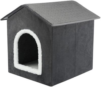 Trixie Dog Basket / Cat Basket House Livia Gray / White – Nice dog house