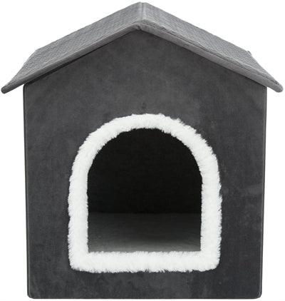Trixie Dog Basket / Cat Basket House Livia Gray / White - Nice dog house - Image 2
