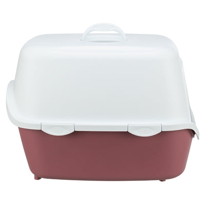 Trixie Cat Litter Box Vico Old Pink / White - Image 3
