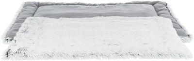 Trixie Harvey Bed Mat White/Grey – Extra Soft Bed Mat in 5 Sizes - Also suitable for kennels - Image 3