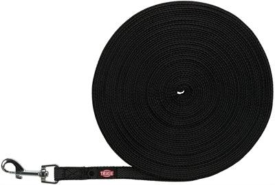 Trixie Dog Leash Tow Line Rubber Coated Black – 5, 10 or 15 meters - Image 2
