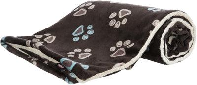 Trixie Dog Blanket Jimmy Dark Brown / Cream - Also for on the go - Image 2