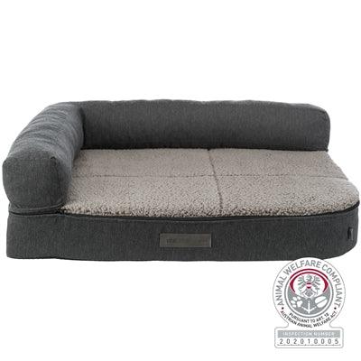 Trixie Vital Dog Bed Sofa Bendson Orthopedic Gray - Stylish dog cushion - Image 2