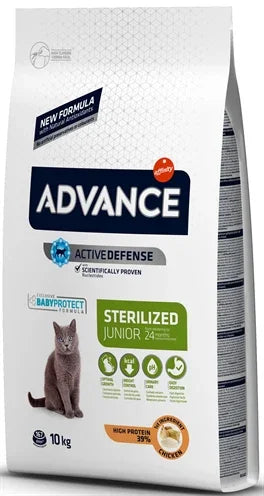Advance Cat Junior Sterilized Chicken – Complete cat food for sterilized kittens
