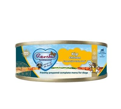 Renske Dog Fresh Meat Chicken Grain Free – Steamed meals bulk pack – 24 x 95 grams