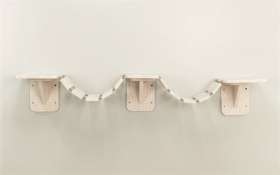 Trixie Climbing / Clambering Ladder Wall White - Image 3