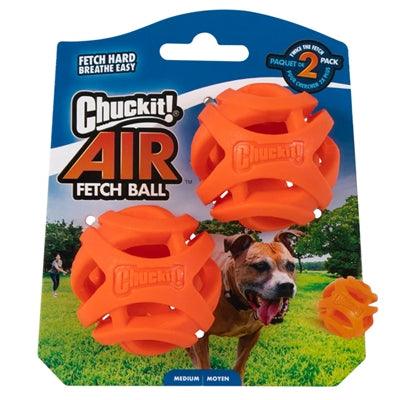 Chuckit Breathe Right Fetch Ball Orange - Ball with fun structure in different sizes - Image 2